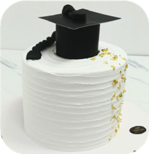 Graduation 3 Cake