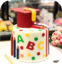 Graduation 5 Cake