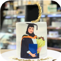 Graduation 7 Cake
