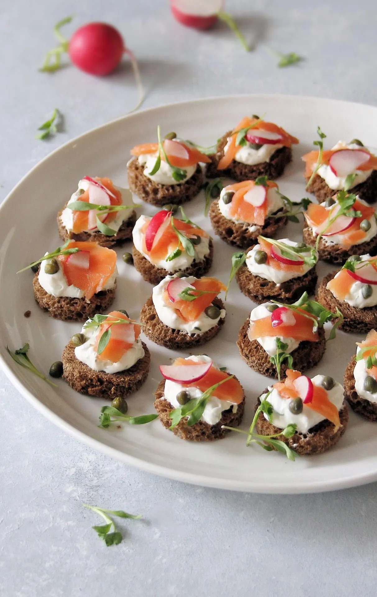 Salmon Canapé